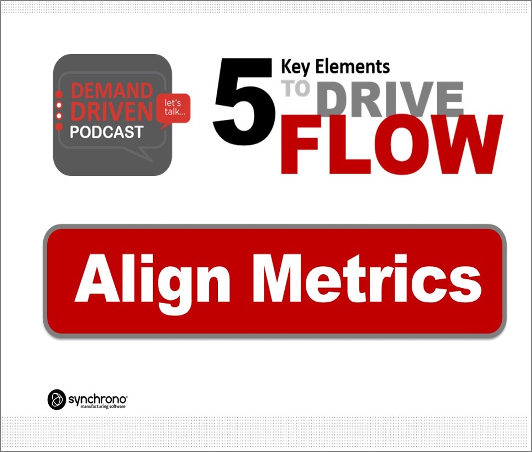 Podcast: Part 5 of the 5 Key Elements that Drive Flow – Part 5: Align Metrics