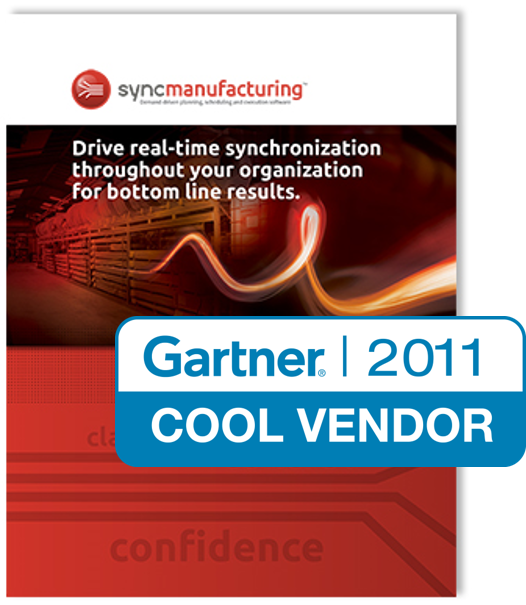 Synchrono SyncManufacturing Software is a Gartner Cool Vendor