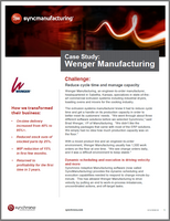 Wenger manufacturing case study