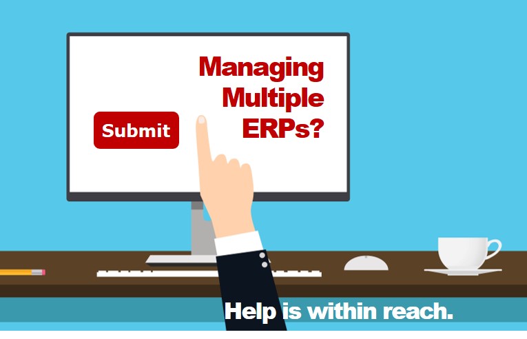 Managing multiple ERP systems