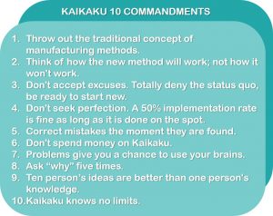 Kaikaku 10 Commandments