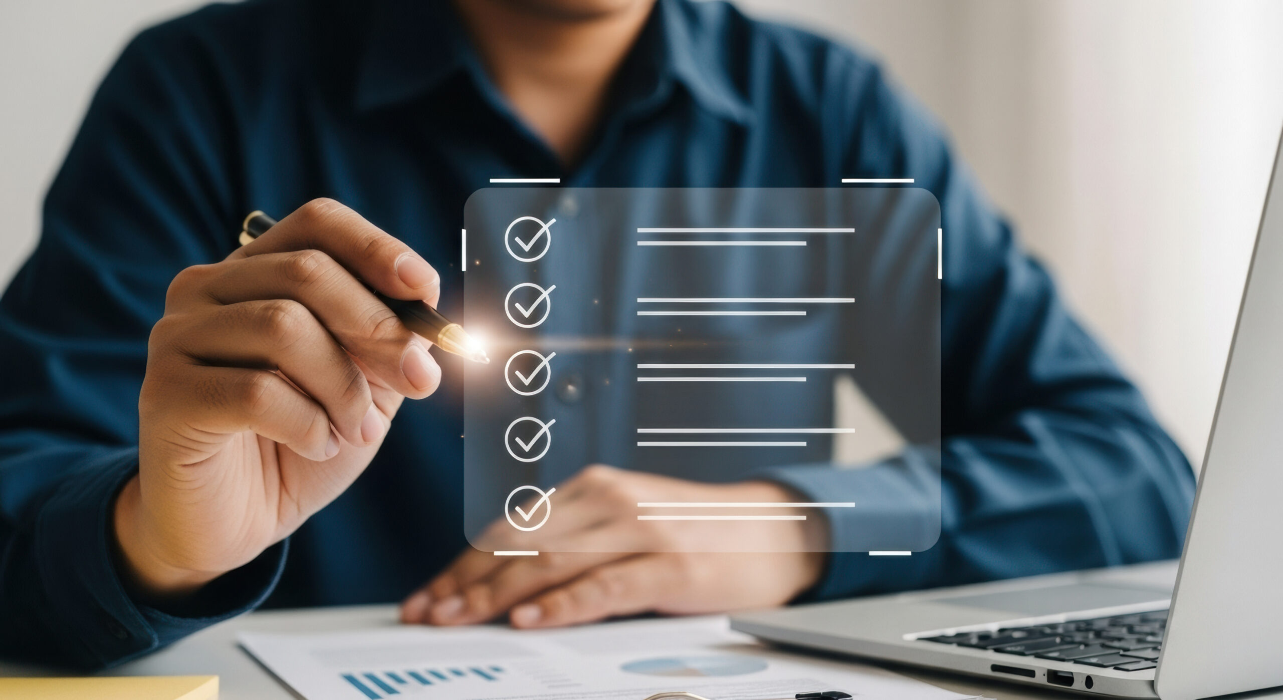 manufacturing employee prioritizing tasks